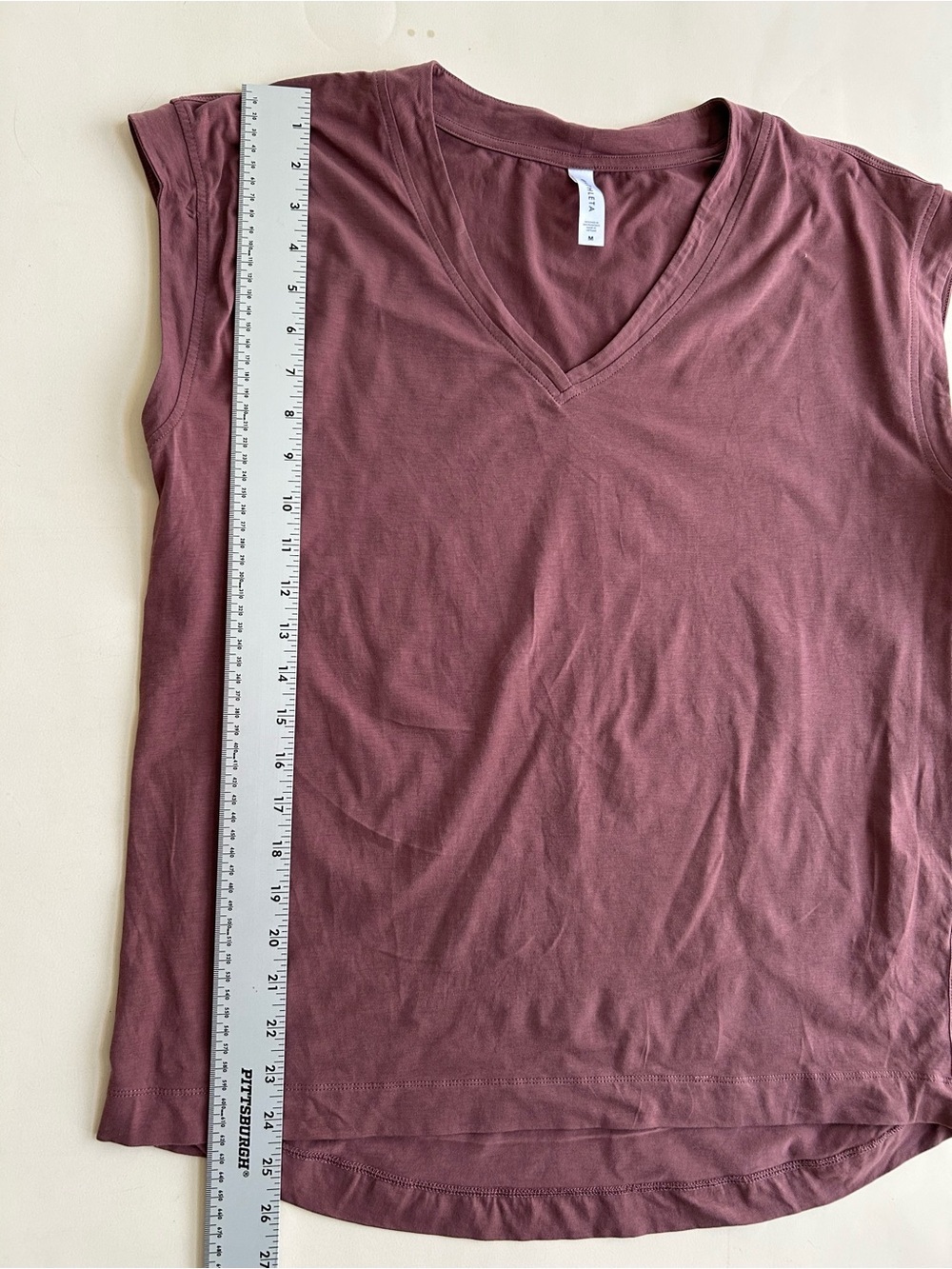 Set Athleta blouses V-Neck Cap Sleeve Tank shorts size M - Picture 3 of 8
